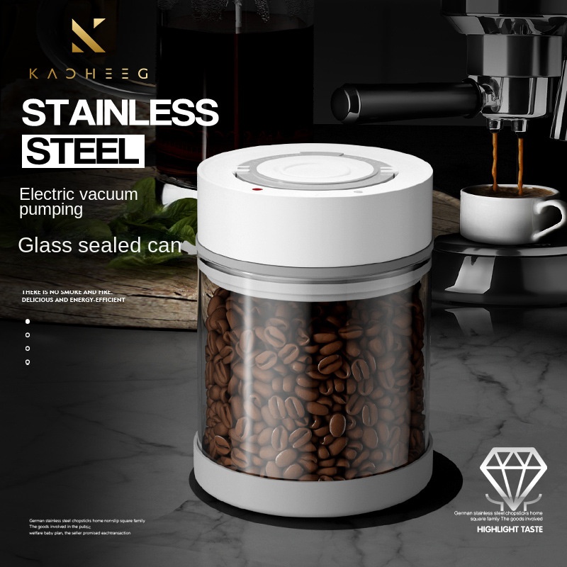 Coffee Tea Sugar - Sottovuoto elettrico chicchi di caffè barattolo