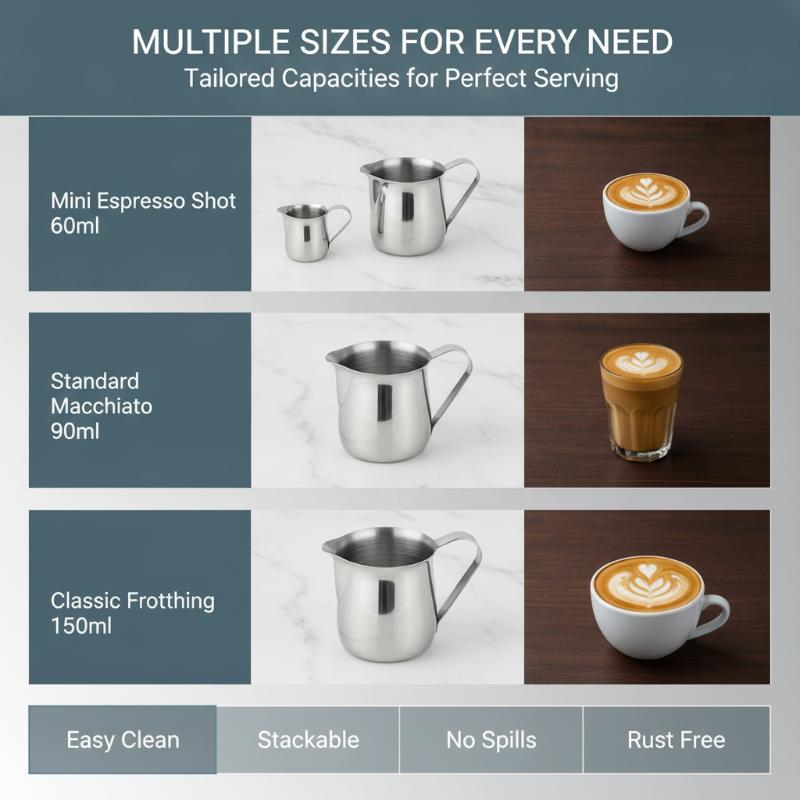 Brocca in acciaio inossidabile - Barista Milk Jug recensione e prezzo