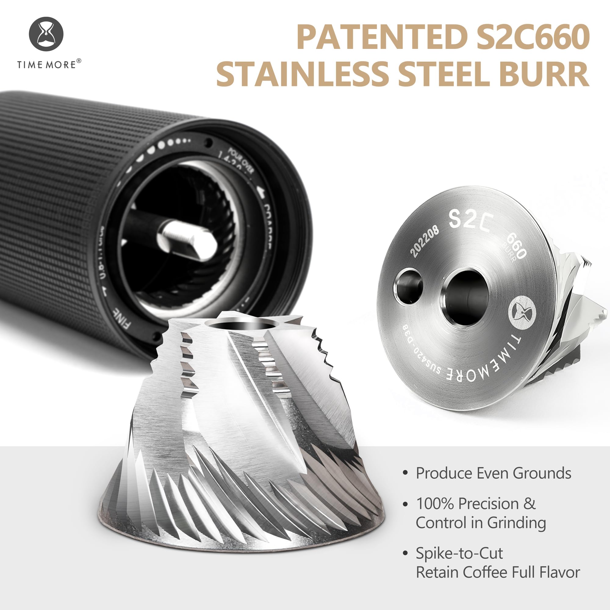TIMEMORE Chestnut C3S Pro / C3 - Burr Hand Grinder recensione e prezzo