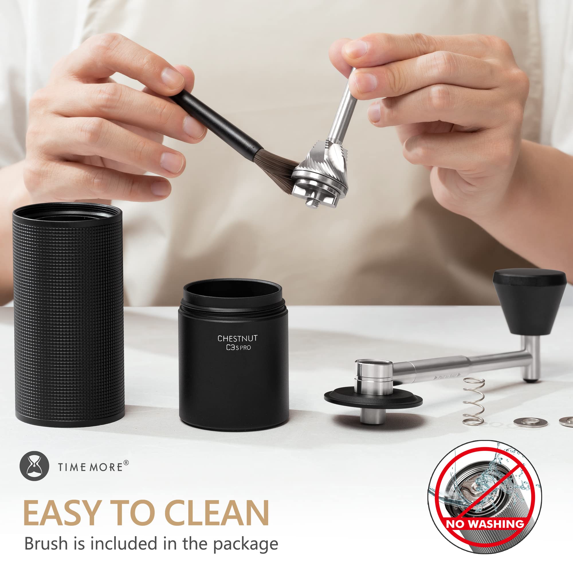 TIMEMORE Chestnut C3S Pro / C3 - Burr Hand Grinder recensione e prezzo