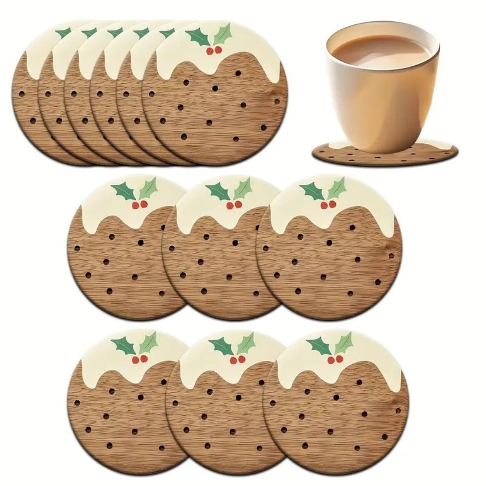 Set di Sottobicchieri in Legno - Coffee Tea And Sugar Set recensione e prezzo