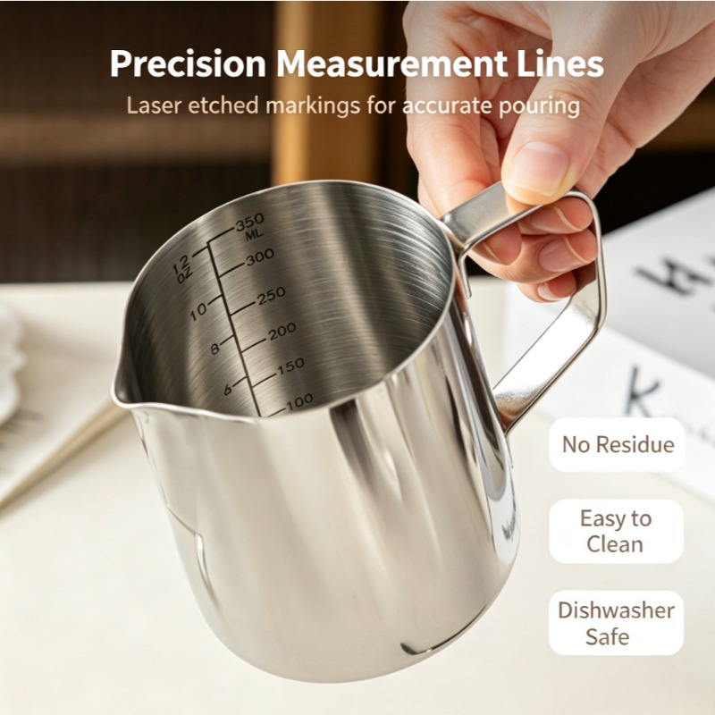 Brocca per Montare il Latte, B - Barista Milk Jug recensione e prezzo
