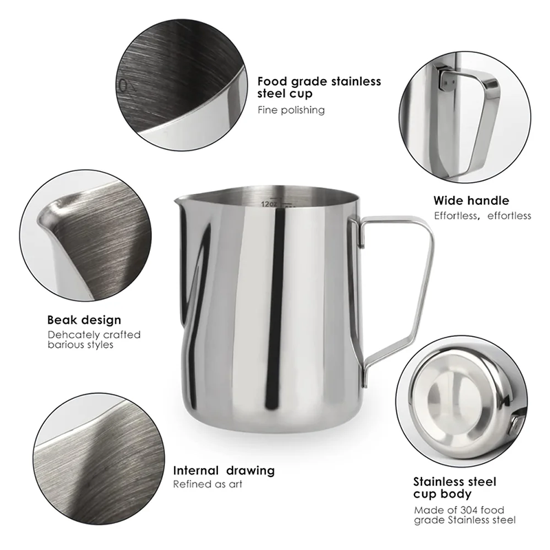 Brocca per schiuma di latte 35 - Barista Milk Jug recensione e prezzo